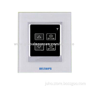 New design touch and remote curtain switch